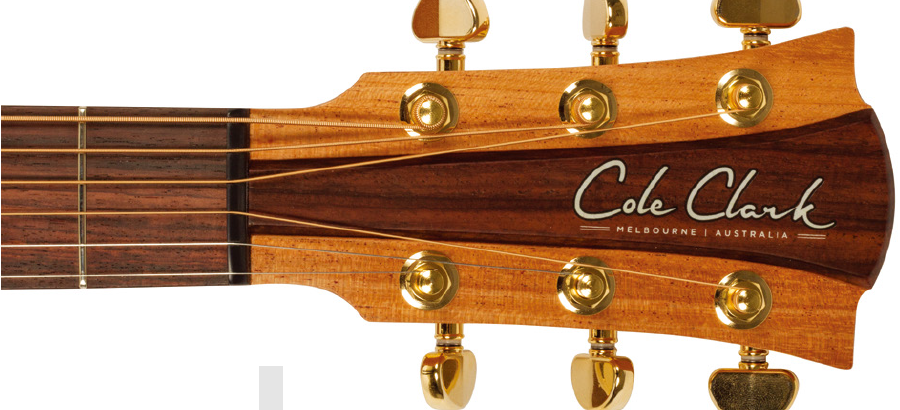 [AG杂志]Cole Clark 全新限量版桃花心木吉他让人爱不释手 AG282