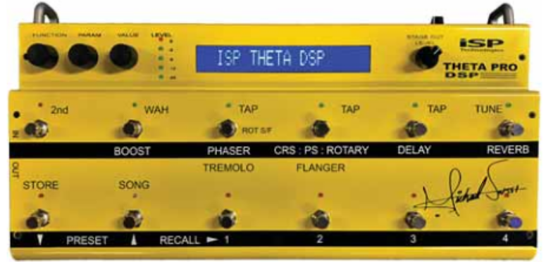 [2018NAMM展会]乐手Michael Sweet迈克·斯威特与ISP技术公司联手推出签名款THETA盛唐Pro DSP吉他控制器