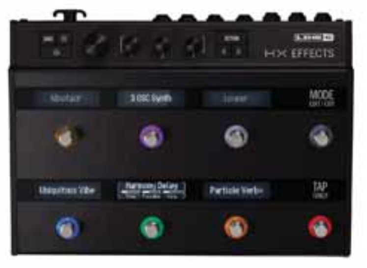 [2018NAMM展会]LINE 6公司推出新品HX Effects效果器 提供多达一百种效果
