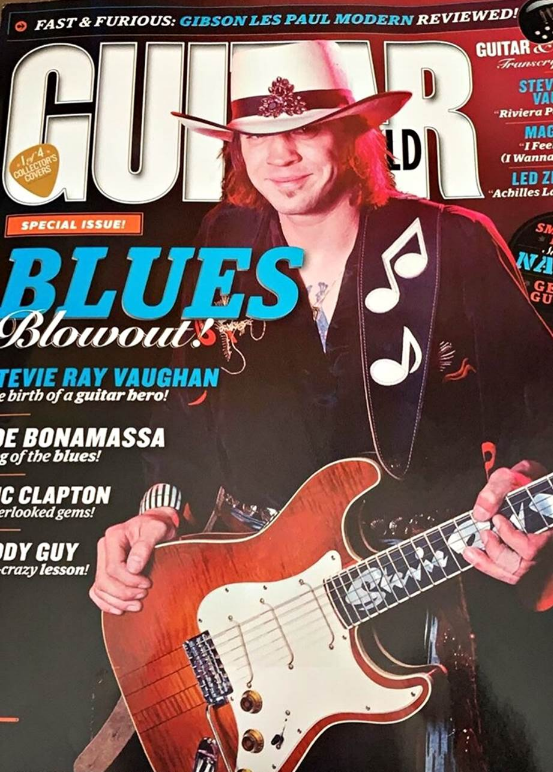 吉他手Nick Perri乐坛发展顺利，杂志采访纷纷出炉