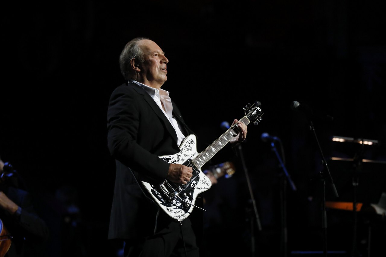 Duesenberg 007 吉他在皇家阿尔伯特音乐厅舞台演出